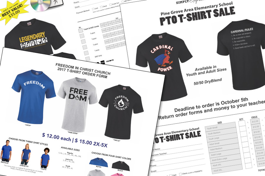 order forms